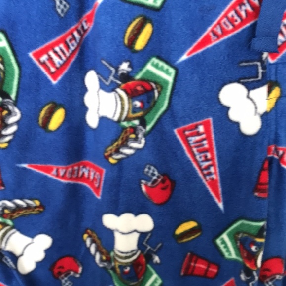 SOFT FLEECE PJ’s/LOUNGE PANTS (TAILGATE GAME DAY) SIZE XL EXCELLENT CONDITION! - Picture 2 of 6